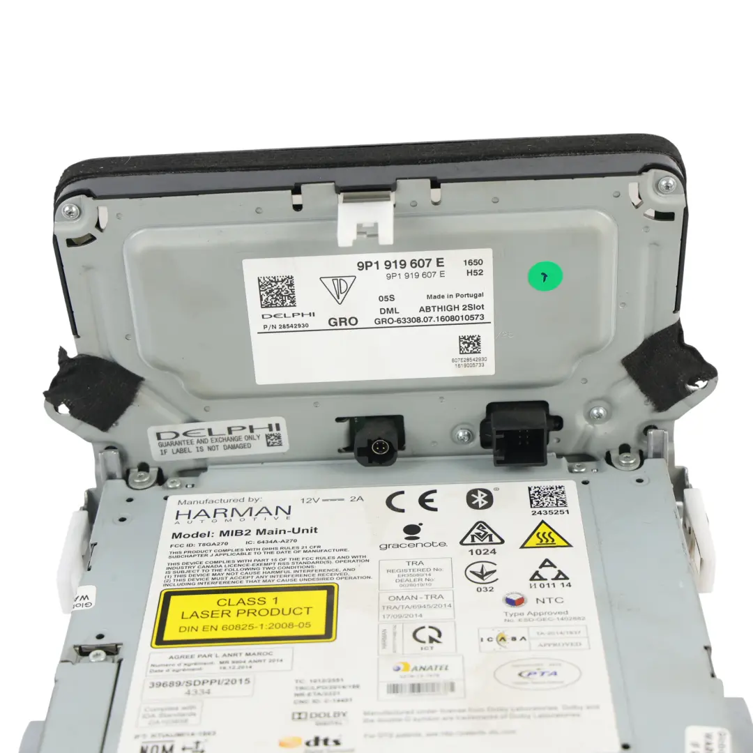 Porsche 718 Boxster 982 Schermo Display Navigazione Satellitare - SKU 9P1919607E - Numero di parte 9P1919607E