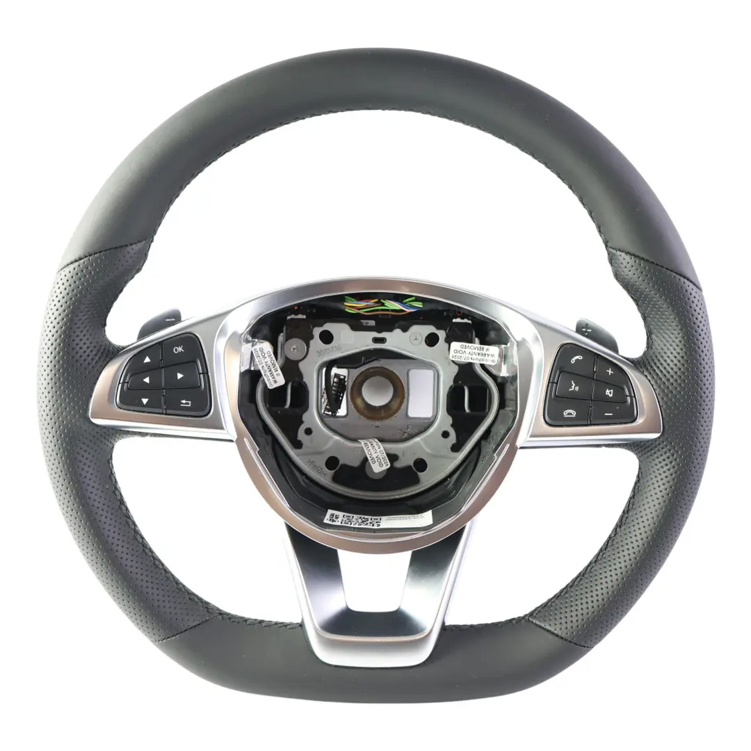 W218 Kierownica NOWA Czarna Skóra do Mercedes W176 o numerze A0004604103 Mercedes W176 W218 Kierownica NOWA Czarna Skóra - SKU A0004604103-1 - Numer Części A0004604103