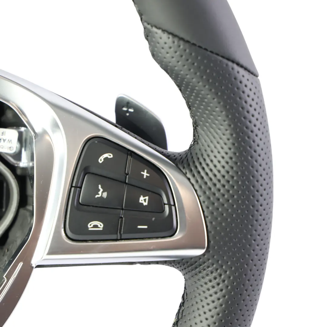 W117 W218 C218 W246 NEW Black Leather Steering Wheel Paddle Shift to Mercedes W176 with Part number A0004604103 Mercedes W176 W117 W218 C218 W246 NEW Black Leather Steering Wheel Paddle Shift - SKU A0004604103-1 - Part number A0004604103
