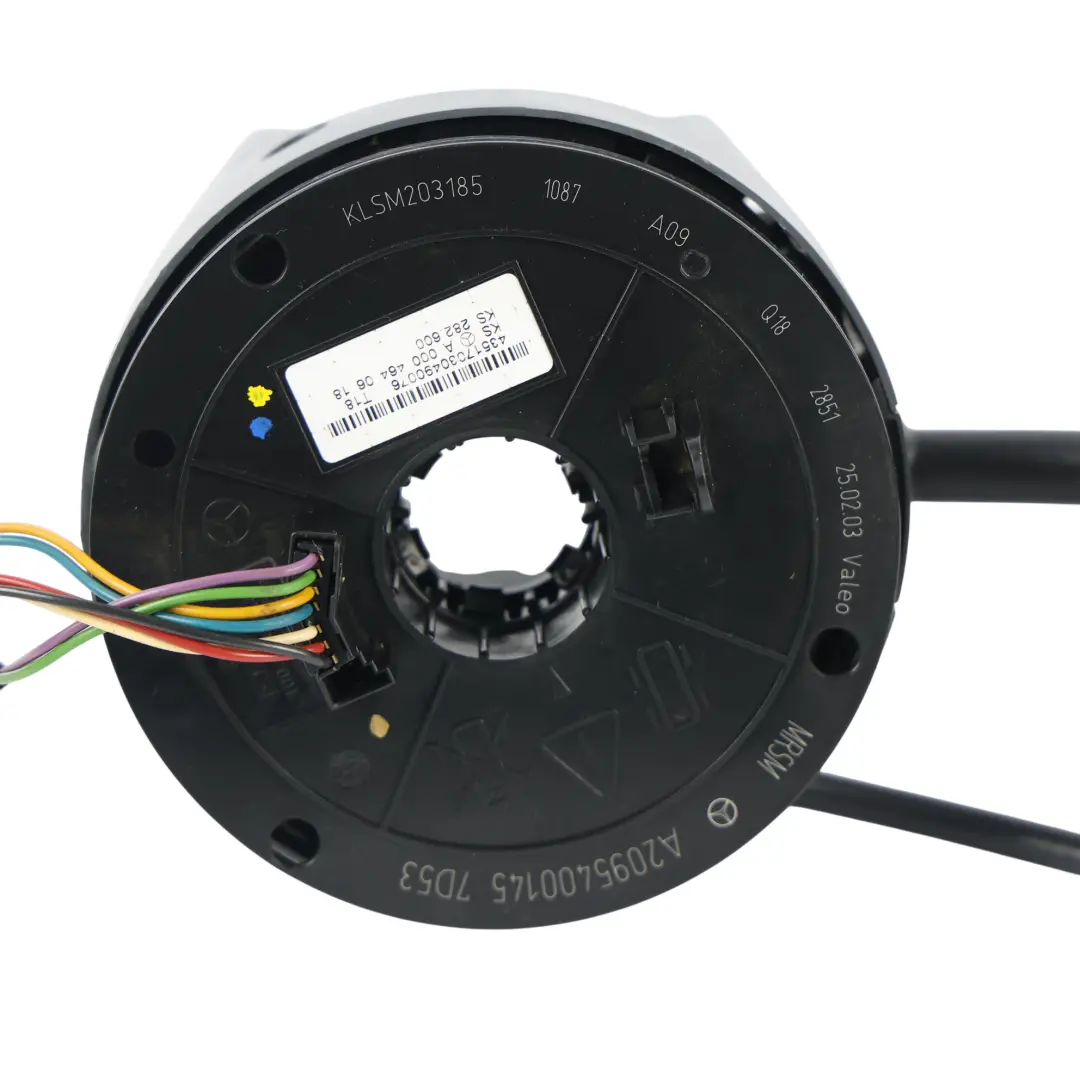Mercedes W203 C209 Sensor Ángulo Dirección Anillo Deslizante - SKU A0004640618-1 - Número de pieza A0004640618