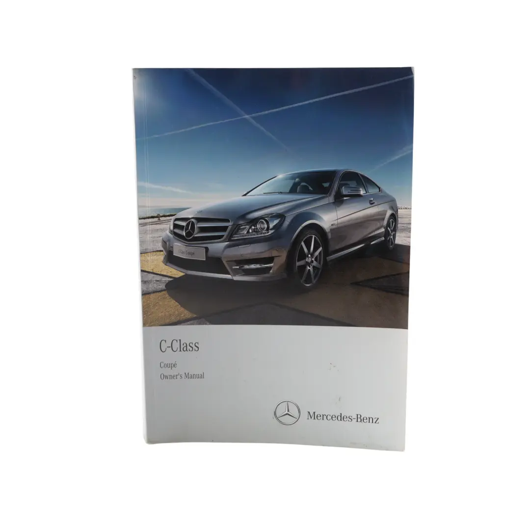 Mercedes W204 Owner's Handbook Instructions Booklet Pouch Case Wallet Set - SKU A0008992461-2 - Part number A0008992461