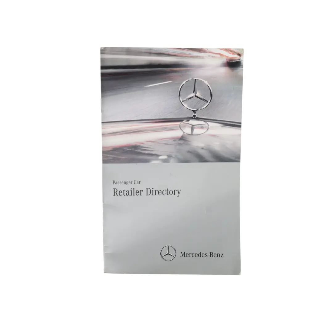 Owner's Handbook Instructions Booklet Pouch Case Wallet Set to Mercedes W204 with Part number A0008992461 Mercedes W204 Owner's Handbook Instructions Booklet Pouch Case Wallet Set - SKU A0008992461-2 - Part number A0008992461