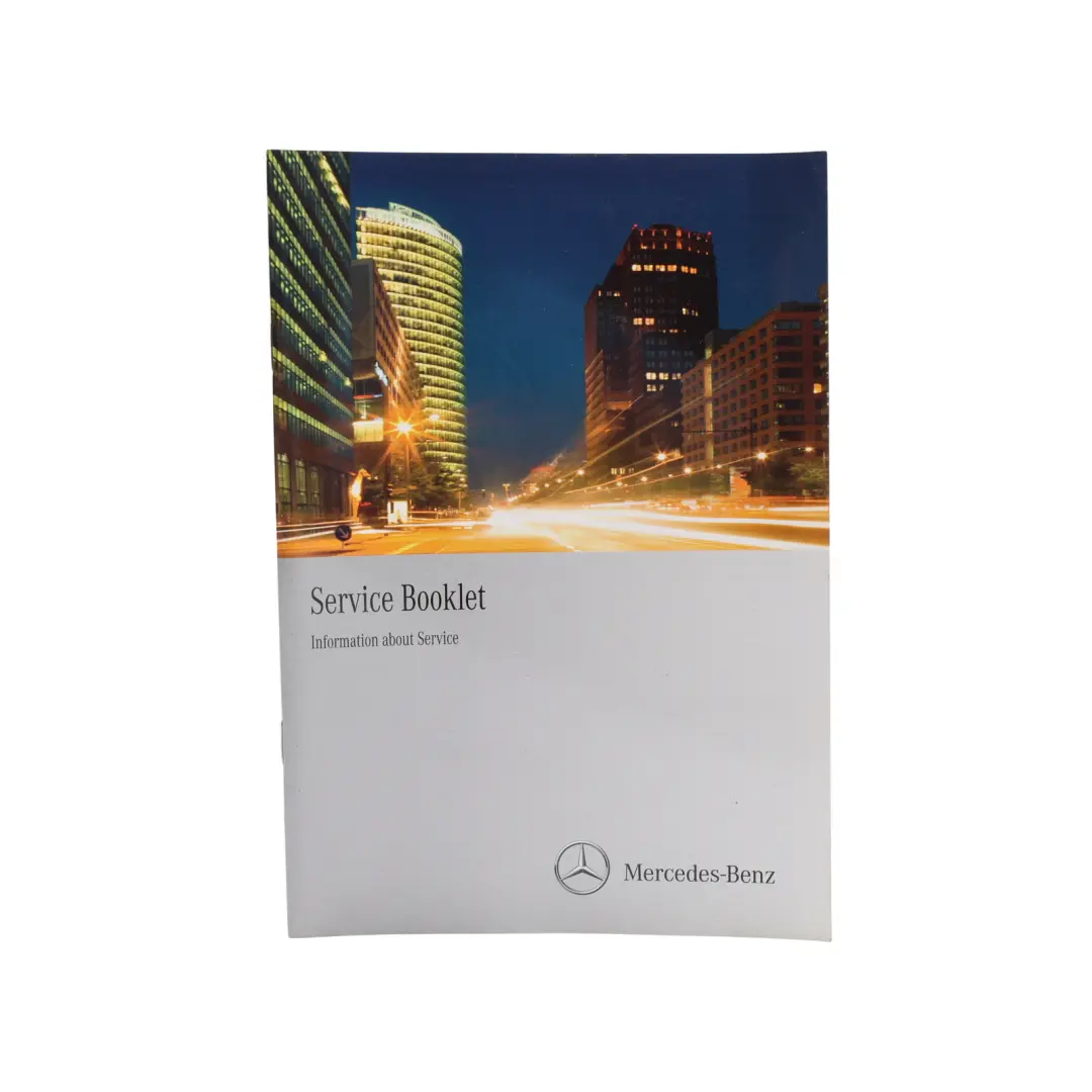 Mercedes W204 Owner's Handbook Instructions Booklet Pouch Case Wallet Set - SKU A0008992461-2 - Part number A0008992461
