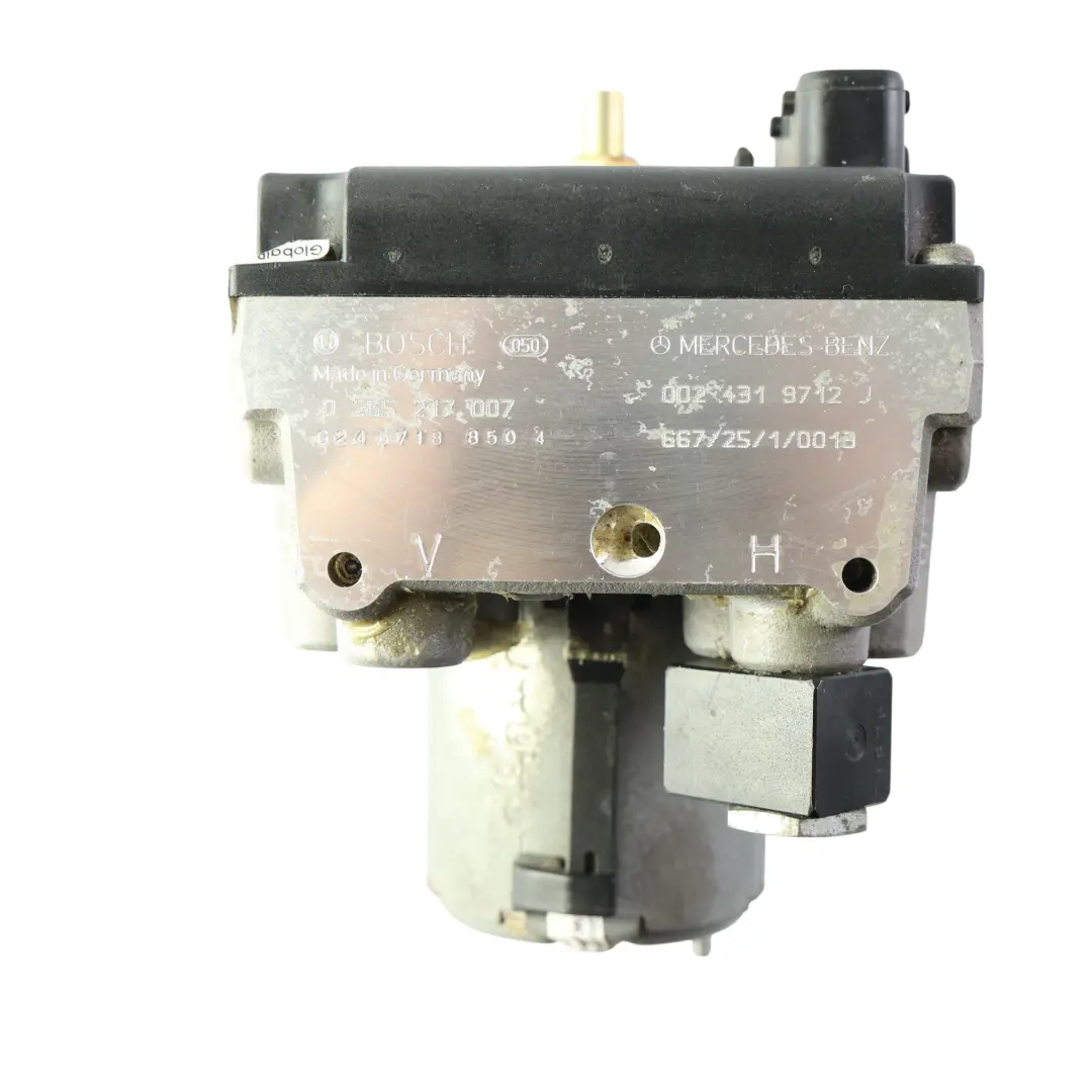 Hydraulic Block ABS Pump Control Modulator Unit to Mercedes W210 with Part number A0024319712 Mercedes W210 Hydraulic Block ABS Pump Control Modulator Unit - SKU A0024319712 - Part number A0024319712