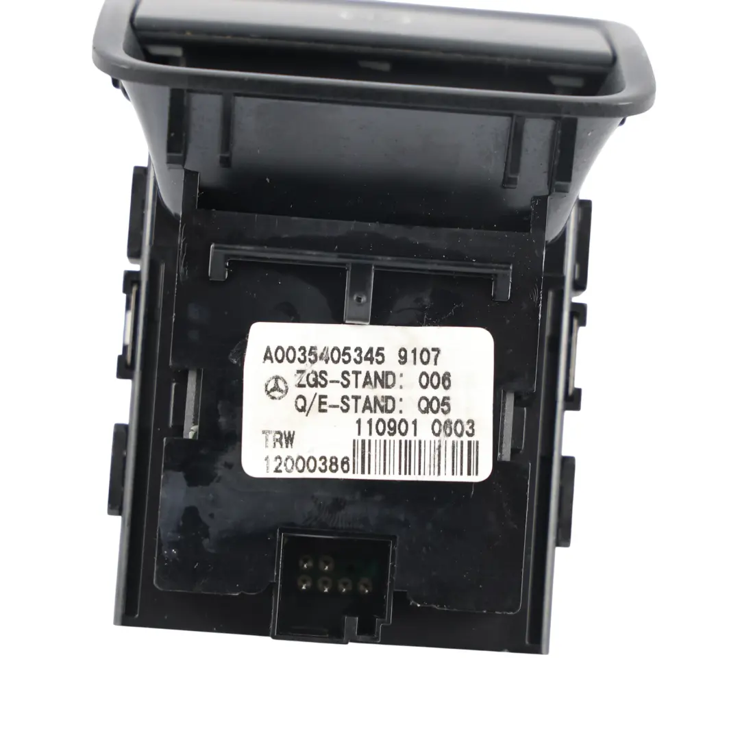 Mercedes W166 Przycisk Przełącznik Hamulca Postojowego - SKU A0035405345 - Numer Części A0035405345