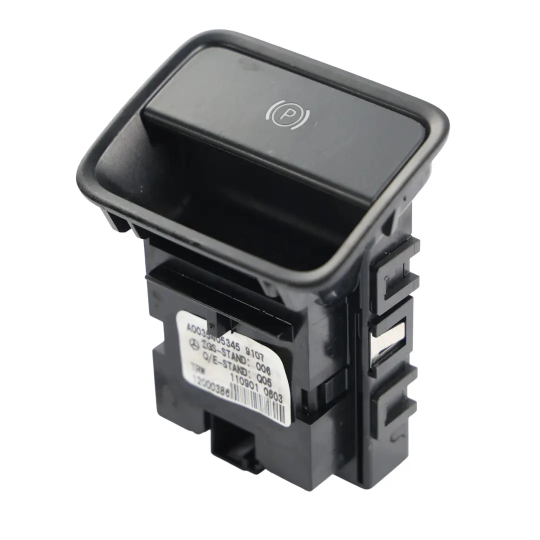 Mercedes W166 Interruptor Botón Control Freno Mano - SKU A0035405345 - Número de pieza A0035405345