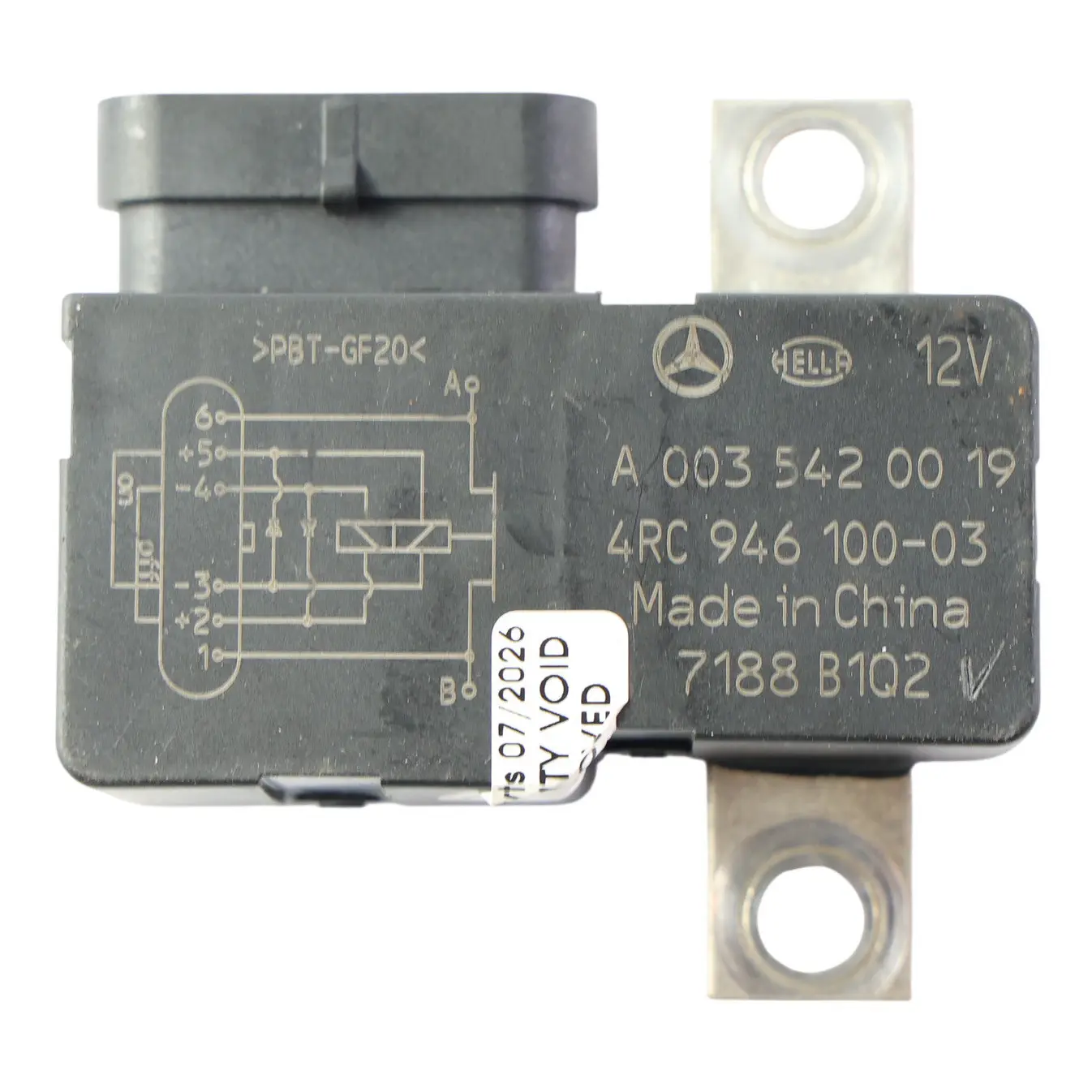Mercedes W204 Batterie Relais Sicherung Steuergerät Modul A0035420019