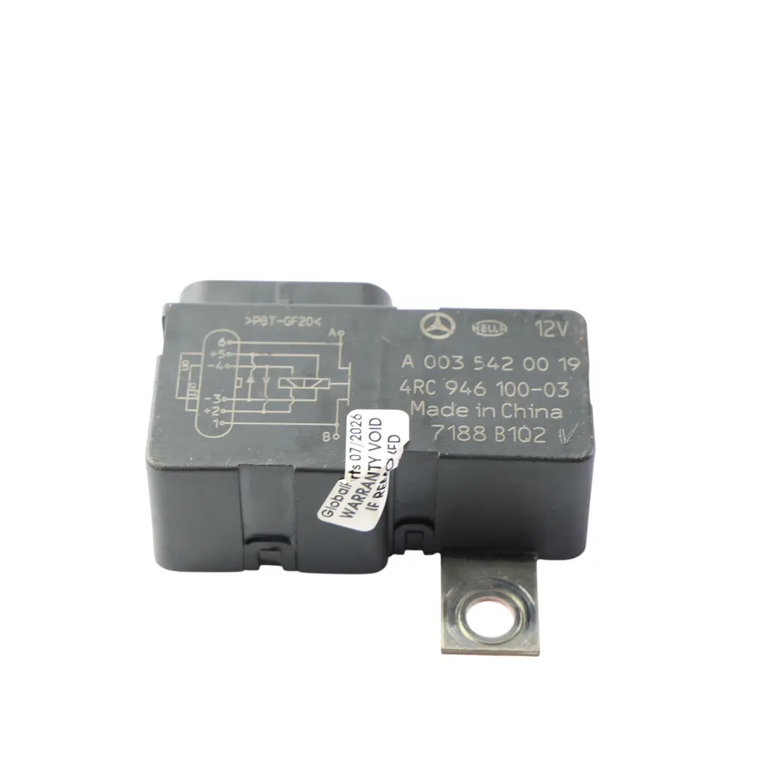 Mercedes W204 Batterie Relais Sicherung Steuergerät Modul - SKU A0035420019 - Teilenummer A0035420019