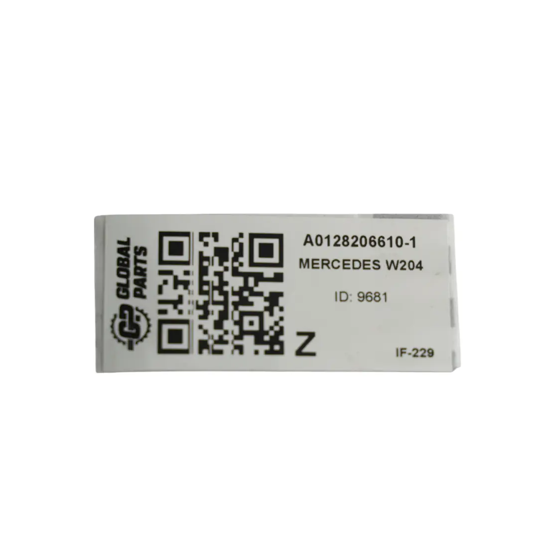 Mercedes W204 W207 Lampka Sufitowa Przednia Przełącznik A2048201823 - SKU A0128206610-1 - Numer Części A0128206610