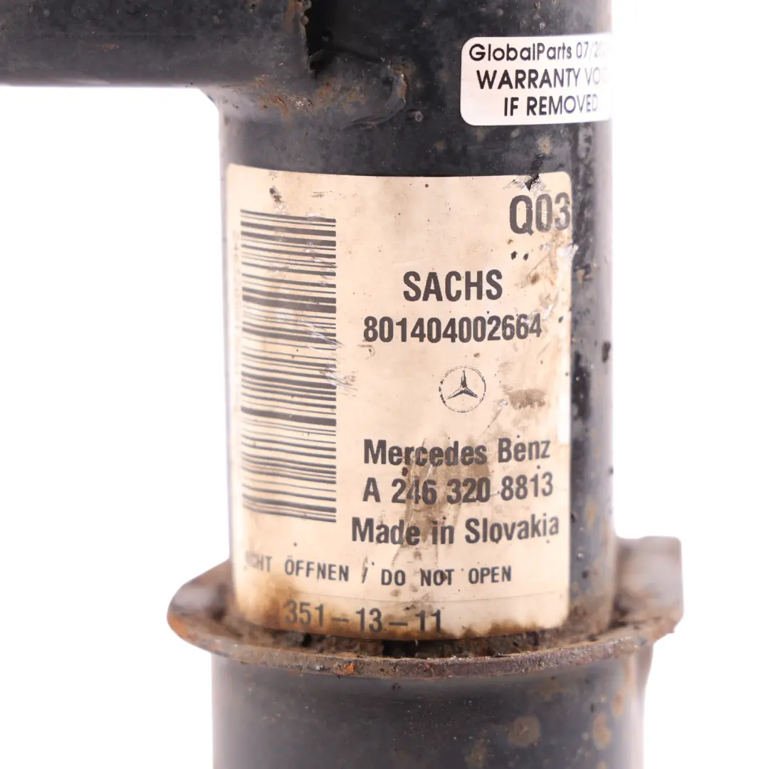 Strut Front Right O/S Suspension Shock Absorber A1173200238 to Mercedes W176 Spring with Part number A1173231600 Mercedes W176 Spring Strut Front Right O/S Suspension Shock Absorber A1173200238 - SKU A1173231600-1 - Part number A1173231600