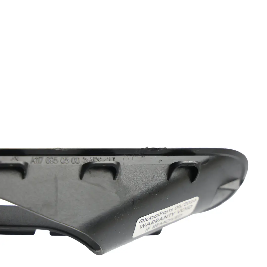 Mercedes X117 Trim Ring Pillar Panel Cover Left N/S - SKU A1176950500 - Part number A1176950500