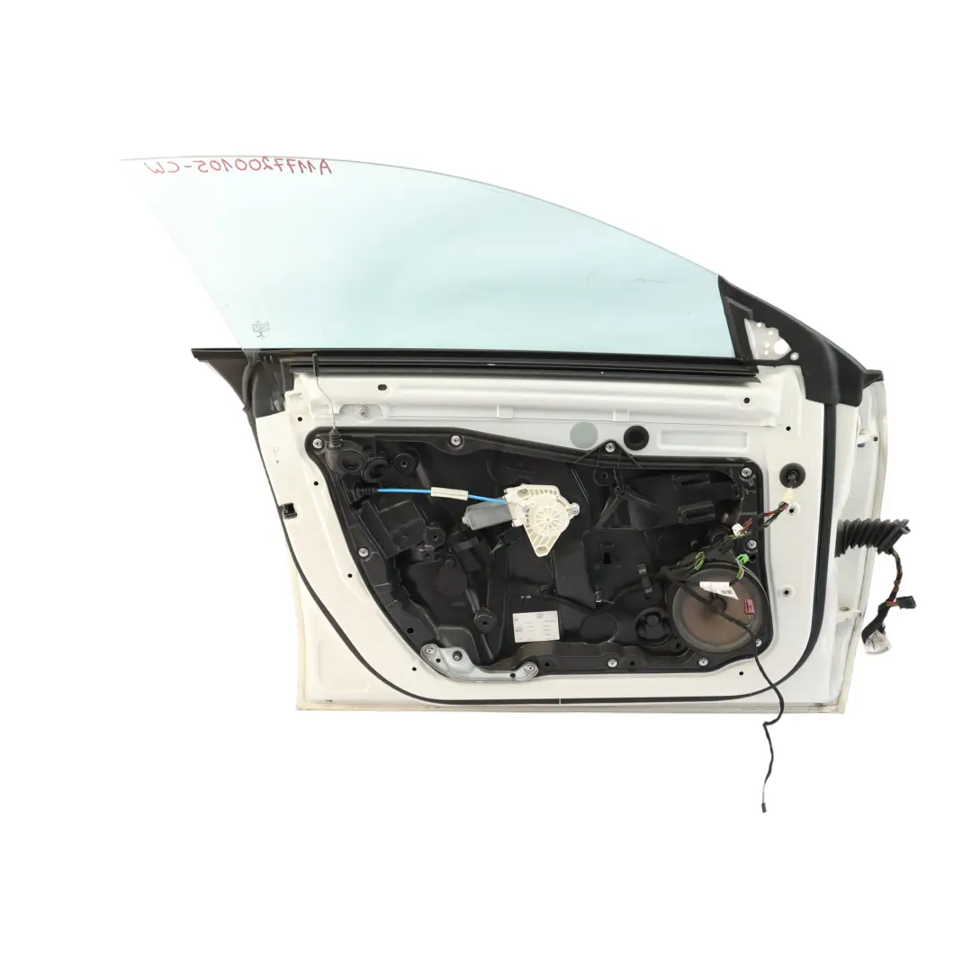 Door Front Left N/S Covering Panel Calcite White - 650 to Mercedes C117 with Part number A1177200105 Mercedes C117 Door Front Left N/S Covering Panel Calcite White - 650 - SKU A1177200105-CW - Part number A1177200105