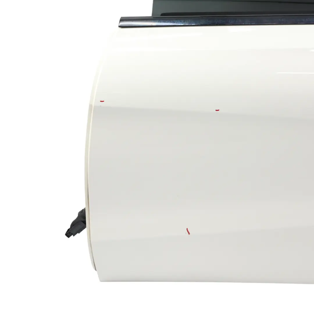 Mercedes X117 Door Rear Left N/S Covering Panel Calcite White - 650 - SKU A1177300105-CW - Part number A1177300105