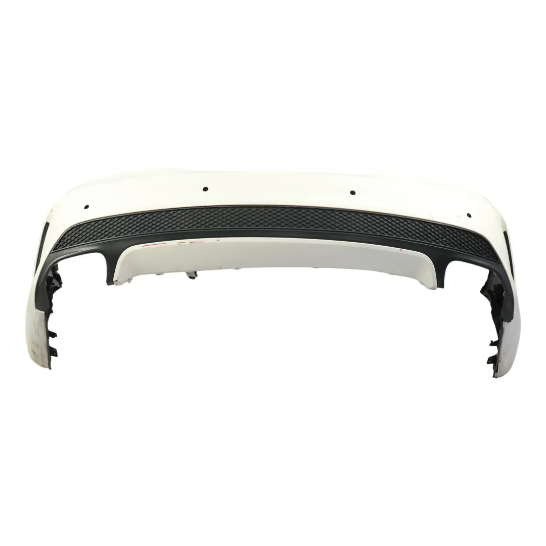 Bumper Trim Panel AMG Calcite White - 650 to Mercedes C117 Rear with Part number A1178805040 Mercedes C117 Rear Bumper Trim Panel AMG Calcite White - 650 - SKU A1178805040-CW - Part number A1178805040
