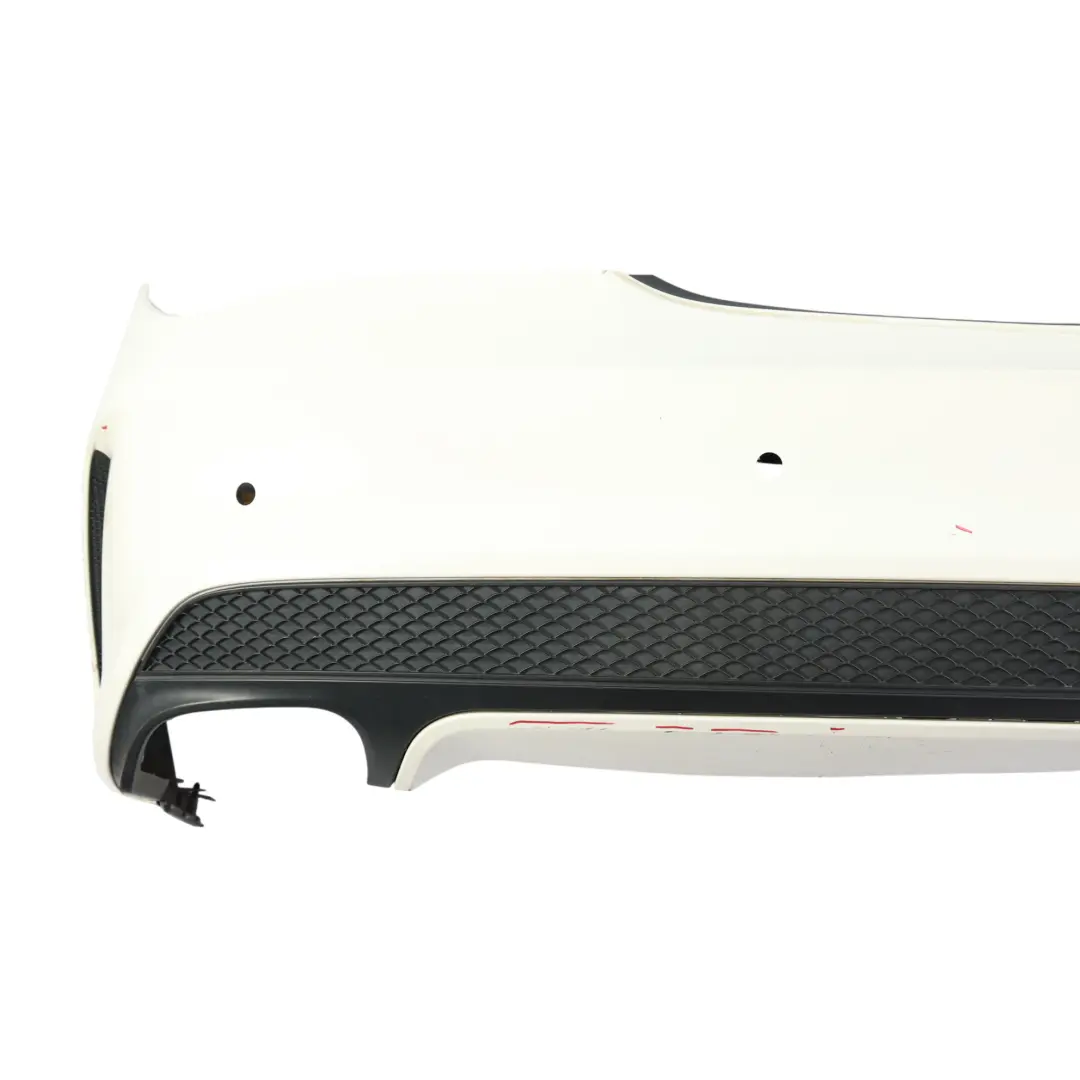 Mercedes C117 Zderzak Tylny AMG Calcite White Biały - 650 - SKU A1178805040-CW - Numer Części A1178805040