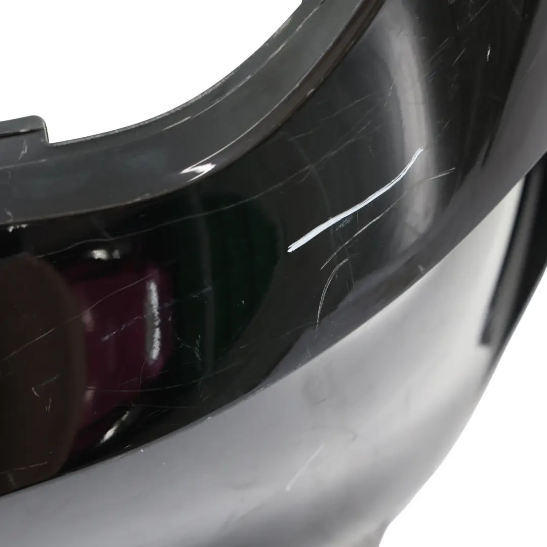 Mercedes C117 AMG Rear Bumper Trim Panel Cosmic Cosmos Black B13 - SKU A1178805040-KB2 - Part number A1178805040