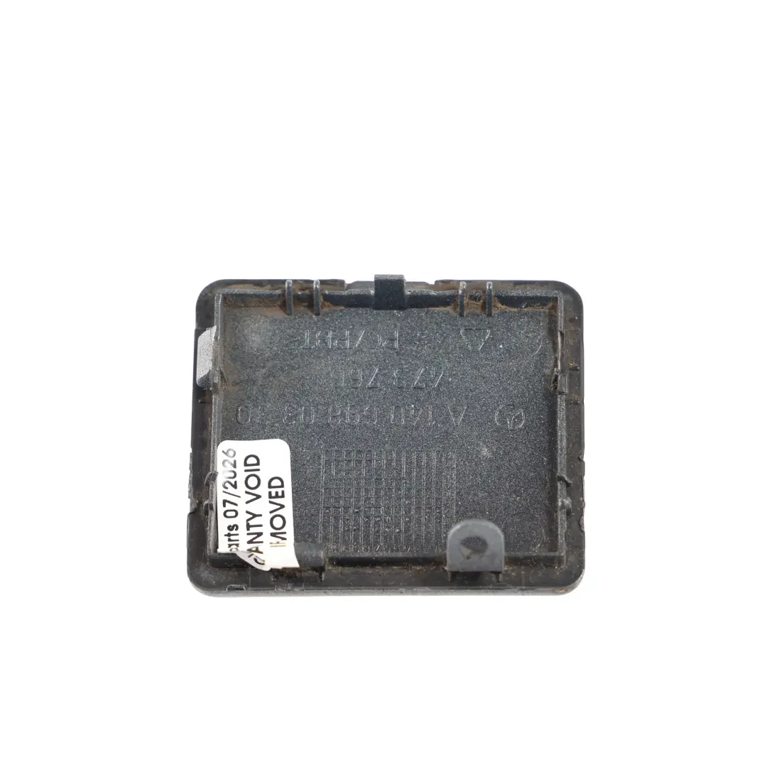 Mercedes W220 Zaślepka Haka Przednia Prawa Niebieski Chalcedon 347 - SKU A1406980330-CHB - Numer Części A1406980330