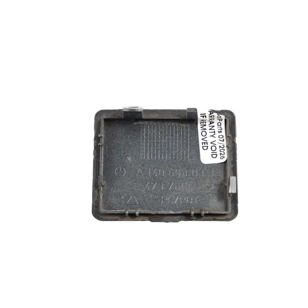 Abschleppöse Abdeckung Rechts Vorne Chalcedon Blau für Mercedes W220 mit Teilenummer A1406980330 Mercedes W220 Abschleppöse Abdeckung Rechts Vorne Chalcedon Blau - SKU A1406980330-CHB - Teilenummer A1406980330