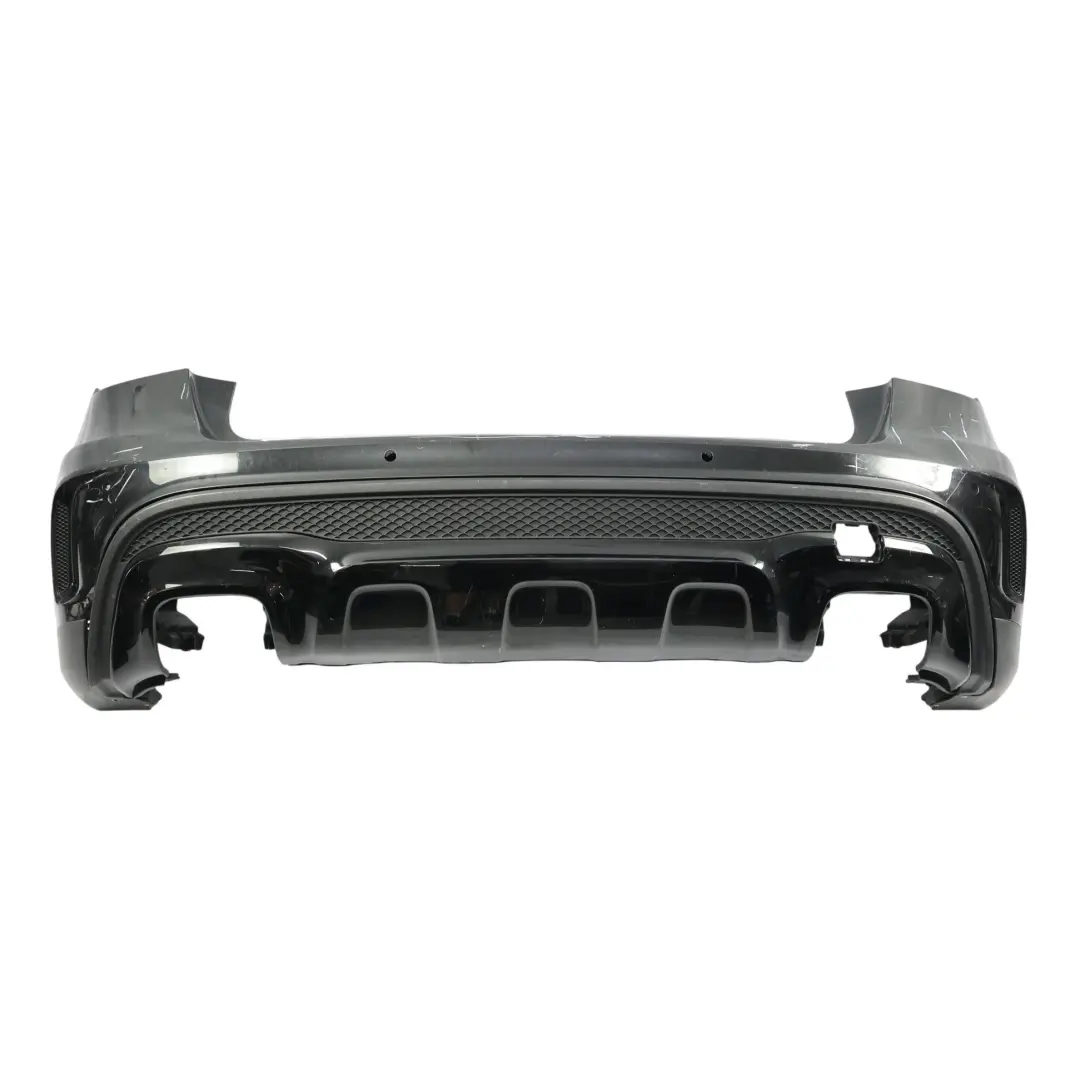 Mercedes X156 Rear Bumper AMG Trim Panel Kosmos Cosmic Black Metallic - 191 - SKU A1568804340-KB - Part number A1568804340