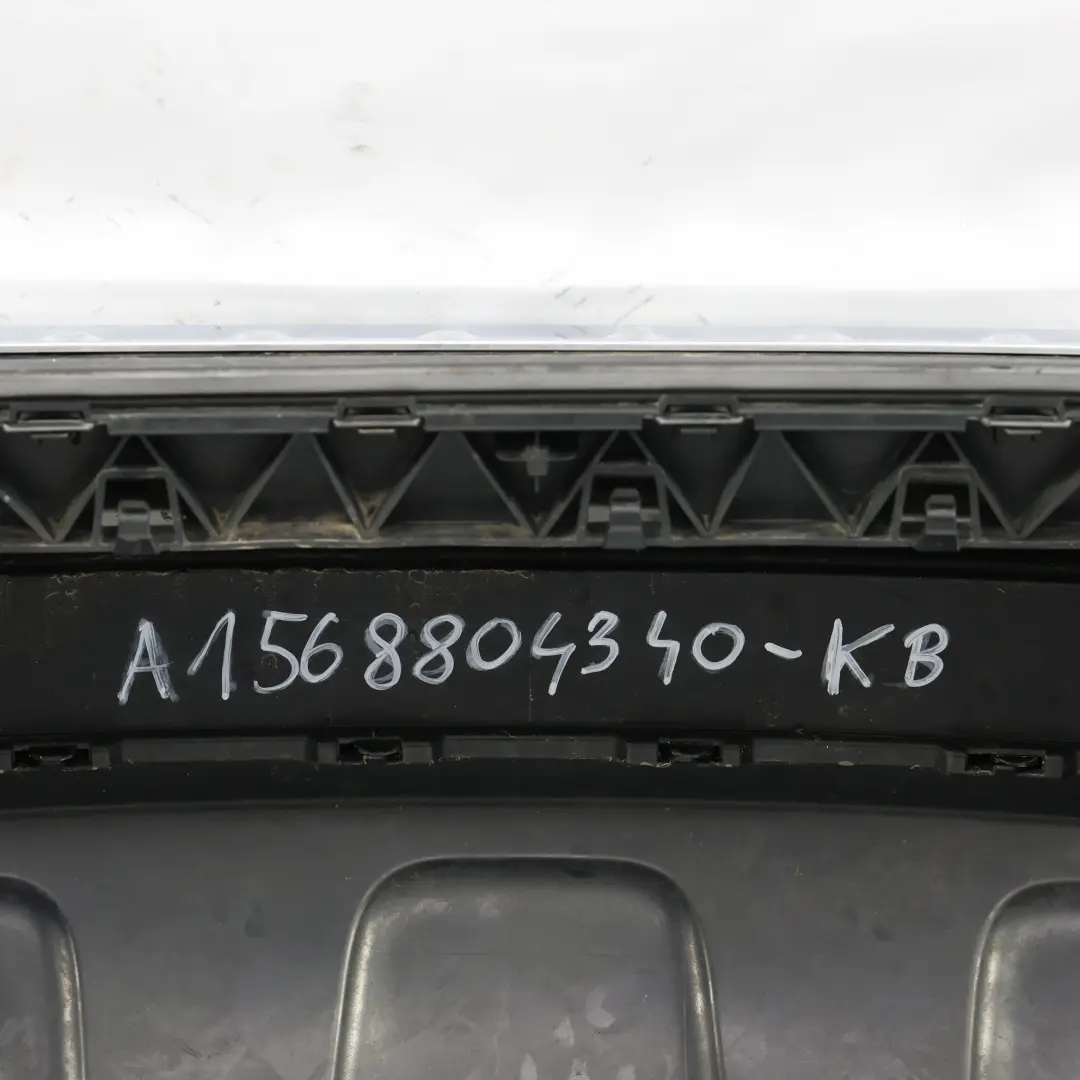 Mercedes X156 Rear Bumper AMG Trim Panel Kosmos Cosmic Black Metallic - 191 - SKU A1568804340-KB - Part number A1568804340