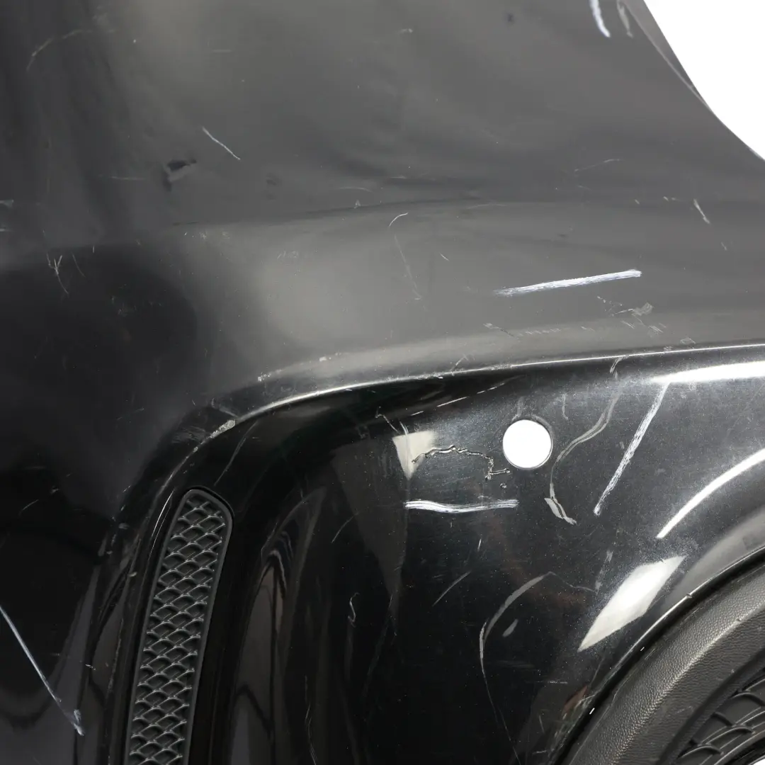 Mercedes X156 Rear Bumper AMG Trim Panel Kosmos Cosmic Black Metallic - 191 - SKU A1568804340-KB - Part number A1568804340