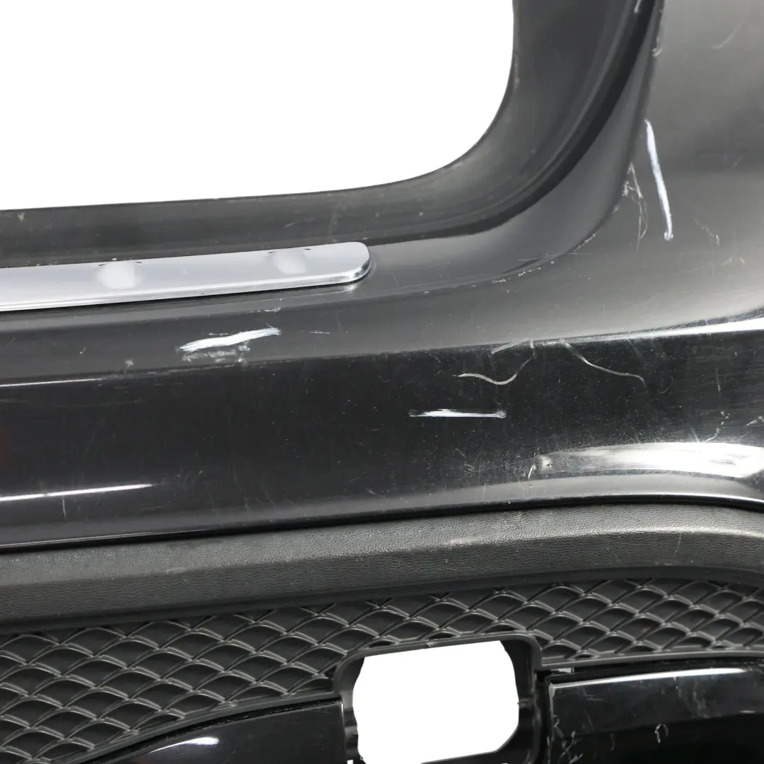 Mercedes X156 Rear Bumper AMG Trim Panel Kosmos Cosmic Black Metallic - 191 - SKU A1568804340-KB - Part number A1568804340