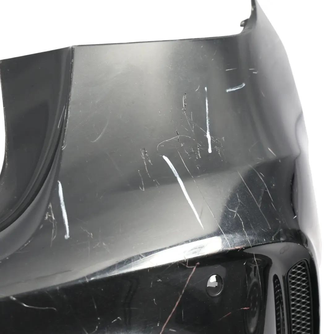 Mercedes X156 Rear Bumper AMG Trim Panel Kosmos Cosmic Black Metallic - 191 - SKU A1568804340-KB - Part number A1568804340