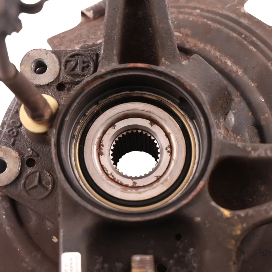 Carrier Rear Right O/S Suspension Hub Knuckle to Mercedes ML W163 Wheel with Part number A1633500608 Mercedes ML W163 Wheel Carrier Rear Right O/S Suspension Hub Knuckle - SKU A1633500608-1 - Part number A1633500608