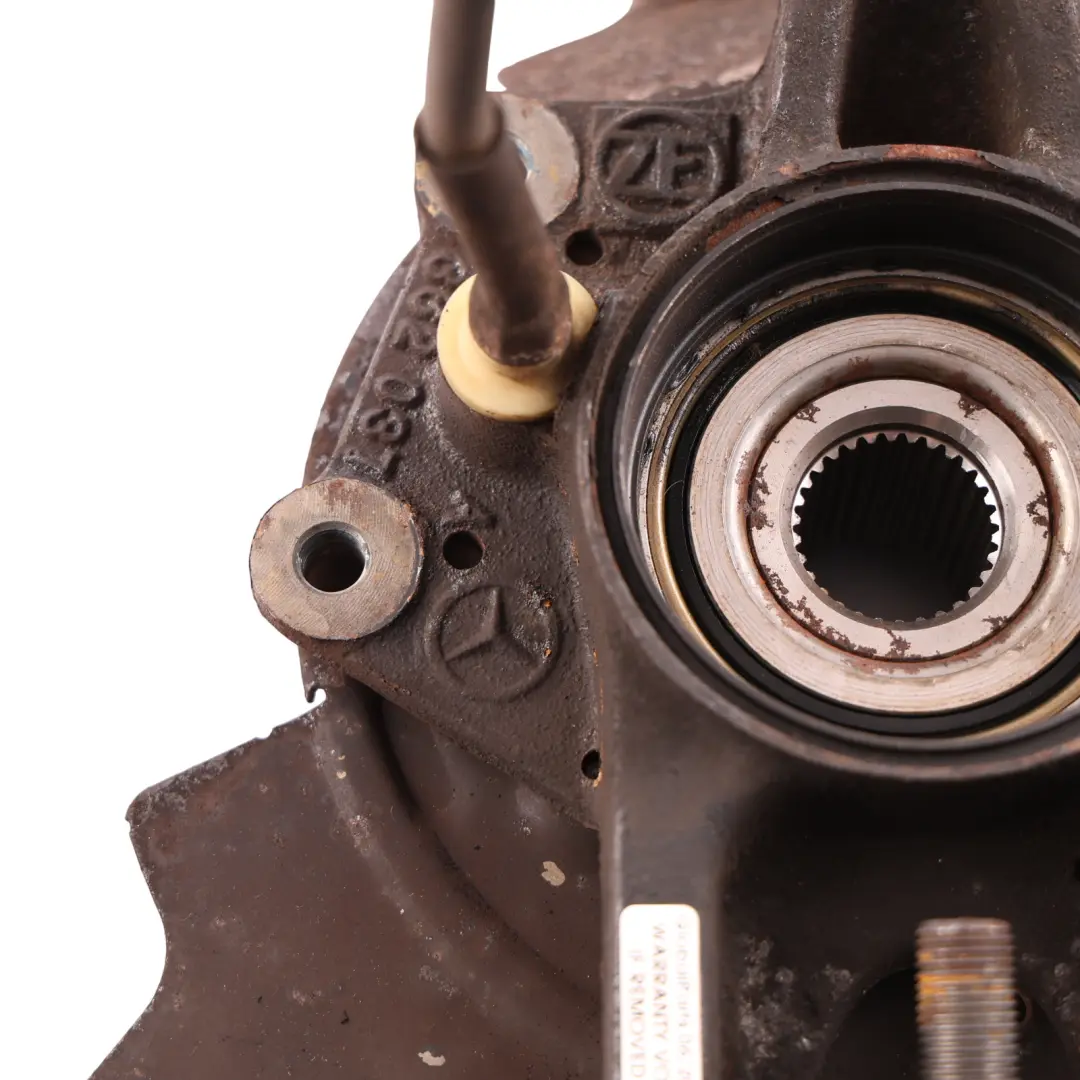 Carrier Rear Right O/S Suspension Hub Knuckle to Mercedes ML W163 Wheel with Part number A1633500608 Mercedes ML W163 Wheel Carrier Rear Right O/S Suspension Hub Knuckle - SKU A1633500608-1 - Part number A1633500608
