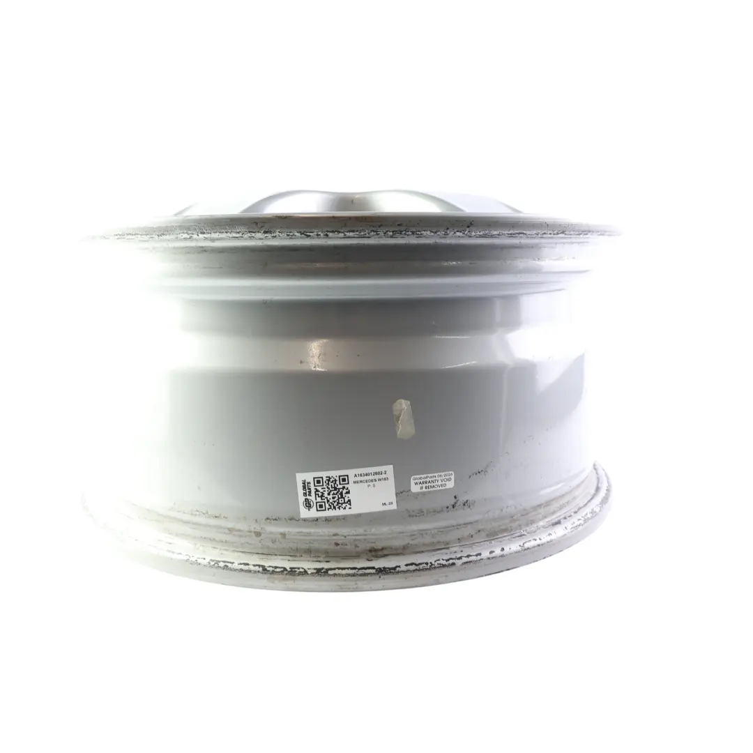  Srebrna felga aluminiowa Mercedes ML W163 17" 8J ET:52 - SKU A1634012602-2 - Numer Części A1634012602