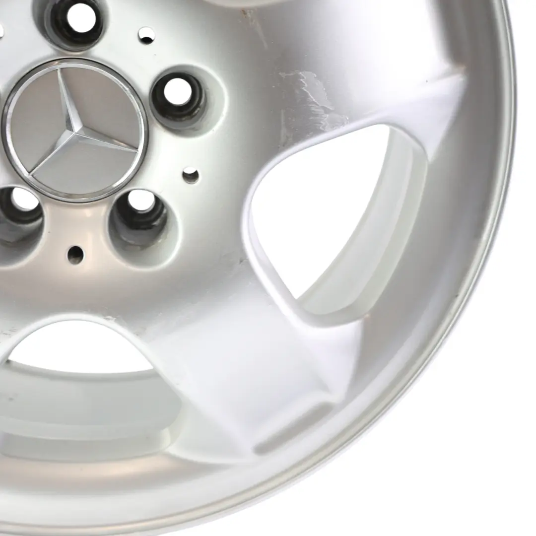Alloy Wheel Rim 17" 8J ET:52 to Mercedes ML W163 Silver with Part number A1634012602 Mercedes ML W163 Silver Alloy Wheel Rim 17" 8J ET:52 - SKU A1634012602-3 - Part number A1634012602