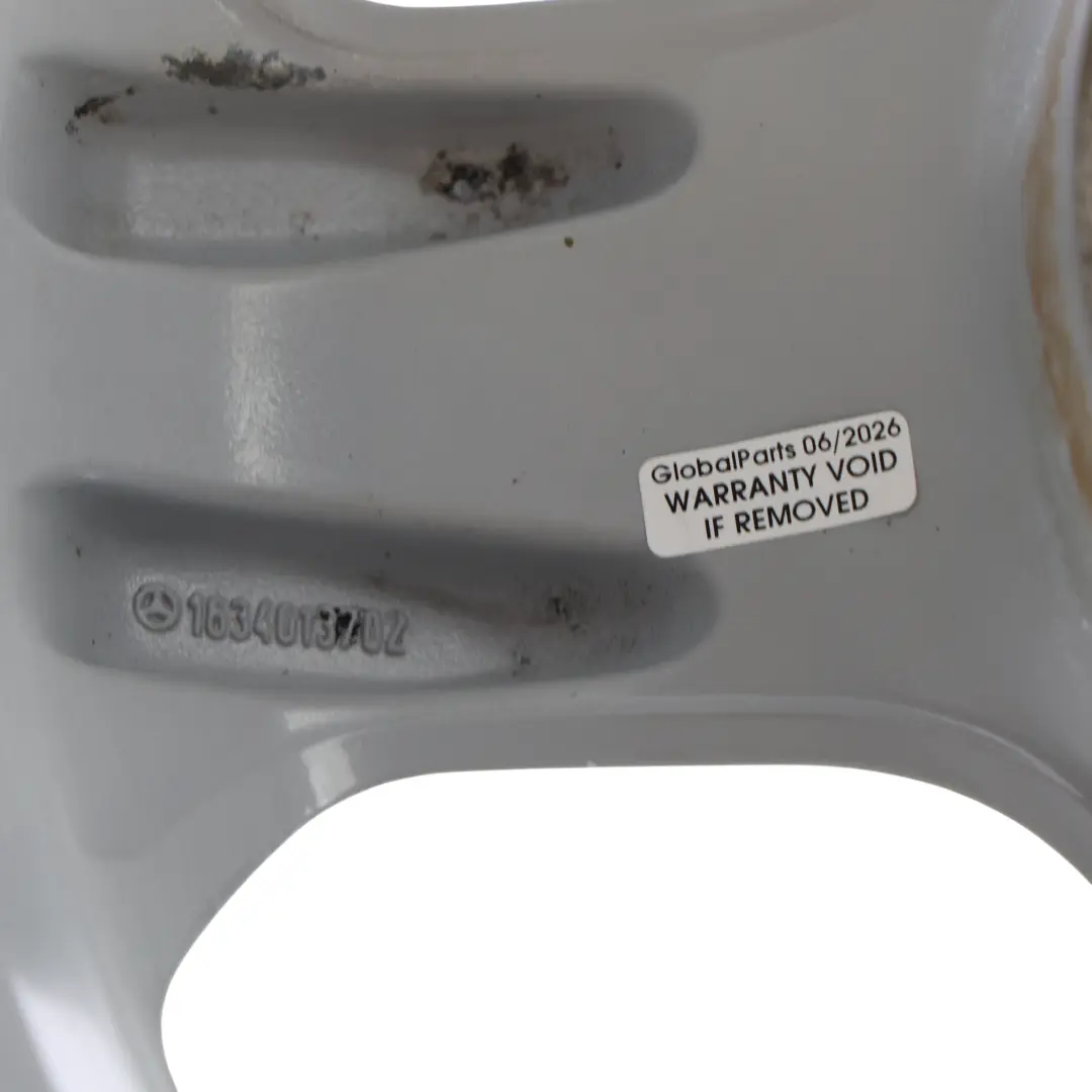 Mercedes ML W163 Silver Alloy Wheel Rim 17" 8J ET:52 - SKU A1634012602-4 - Part number A1634012602