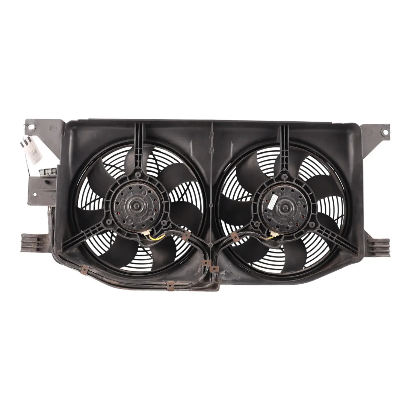 Mercedes ML W163 Radiator Cooling Twin Double Fan Shroud Petrol M112 A1635000155