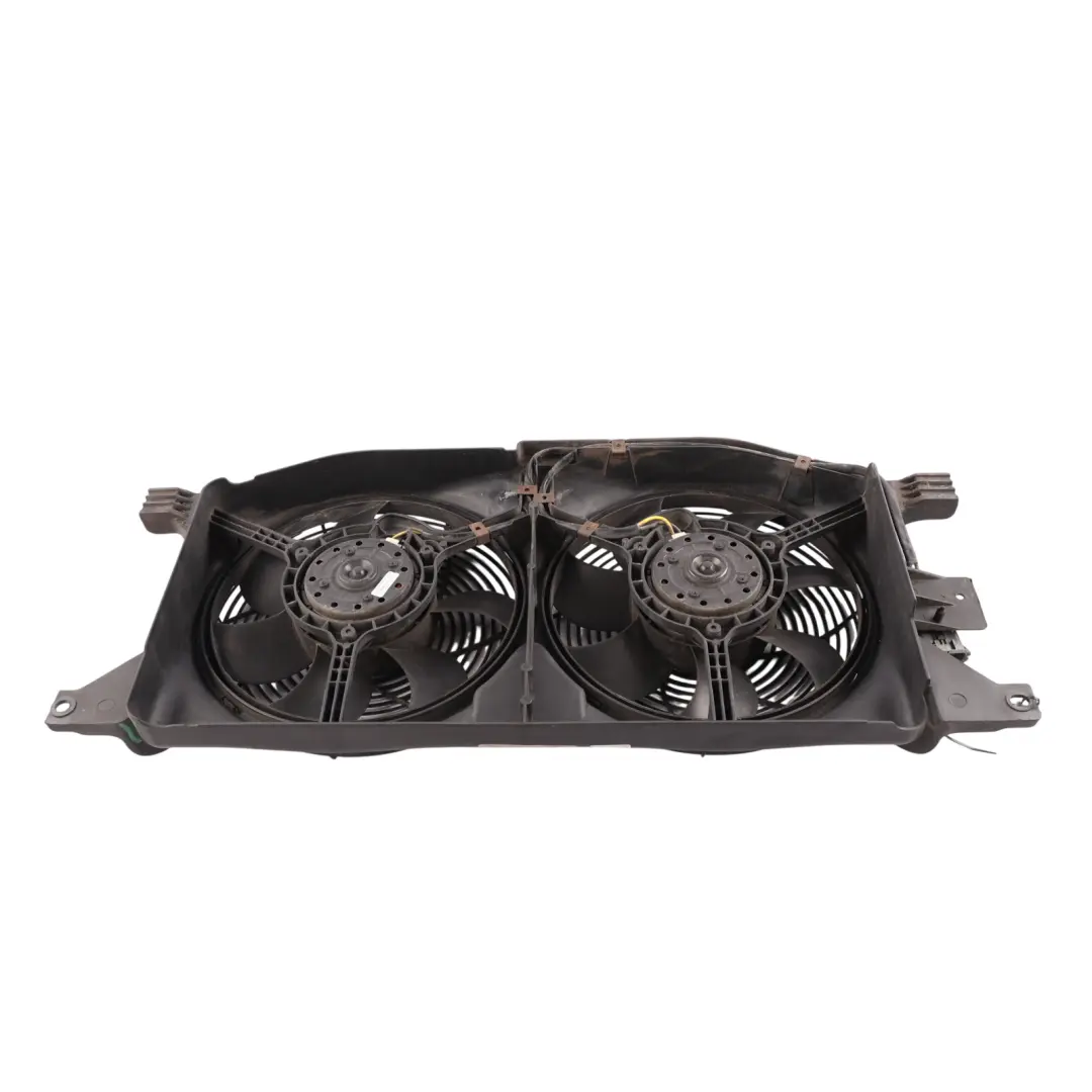 Radiator Cooling Twin Double Fan Shroud Petrol M112 to Mercedes ML W163 with Part number A1635000155 Mercedes ML W163 Radiator Cooling Twin Double Fan Shroud Petrol M112 - SKU A1635000155-1 - Part number A1635000155