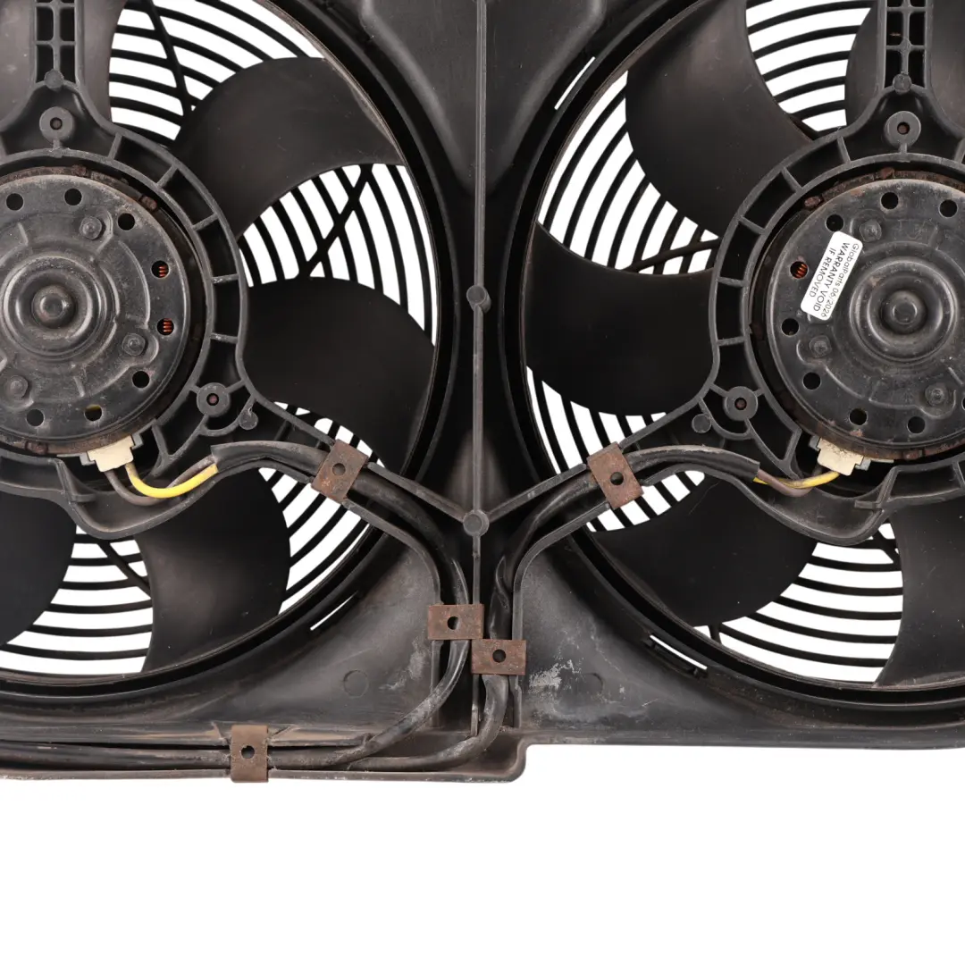 Radiator Cooling Twin Double Fan Shroud Petrol M112 to Mercedes ML W163 with Part number A1635000155 Mercedes ML W163 Radiator Cooling Twin Double Fan Shroud Petrol M112 - SKU A1635000155-1 - Part number A1635000155