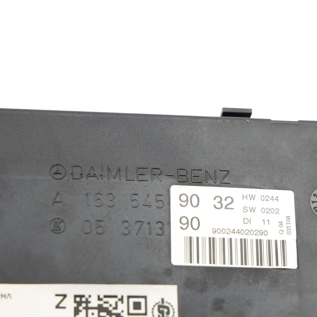 Mercedes W163 Moduł Sterownik Bezkluczykowy FBS ECU - SKU A1635450716 - Numer Części A1635450716