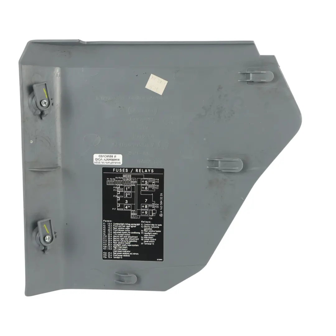 Front Pillar Panel Trim Cover Cap Bottom Grey to Mercedes W163 with Part number A1636800739 Mercedes W163 Front Pillar Panel Trim Cover Cap Bottom Grey - SKU A1636800739 - Part number A1636800739