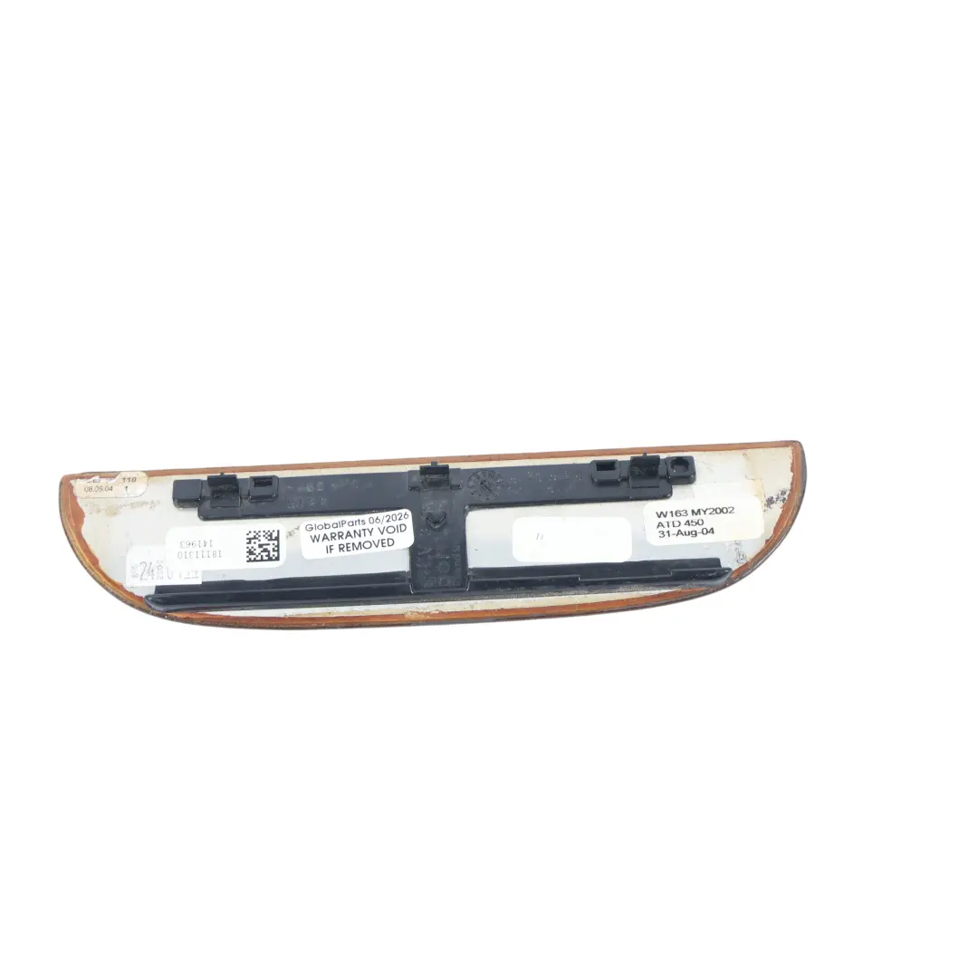 Pannello Copertura Consolle Centrale Vassoio per Mercedes W163 con numero di parte A1636806239 Mercedes W163 Pannello Copertura Consolle Centrale Vassoio - SKU A1636806239 - Numero di parte A1636806239