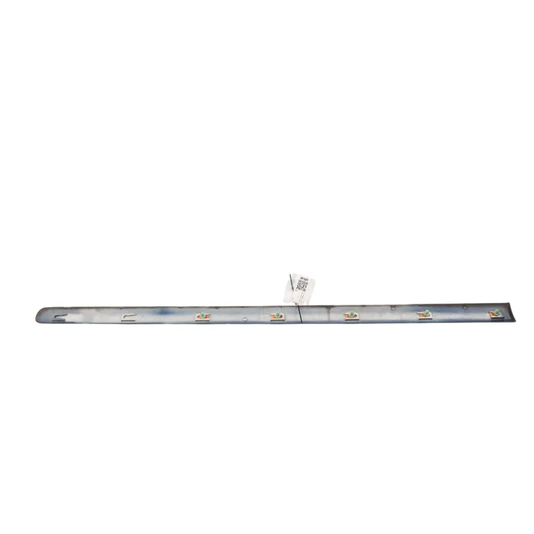 Mercedes W163 Front Door Trim Strip Moulding Left N/S Tanzanite Blue - 359 - SKU A1636900162-TB - Part number A1636900162