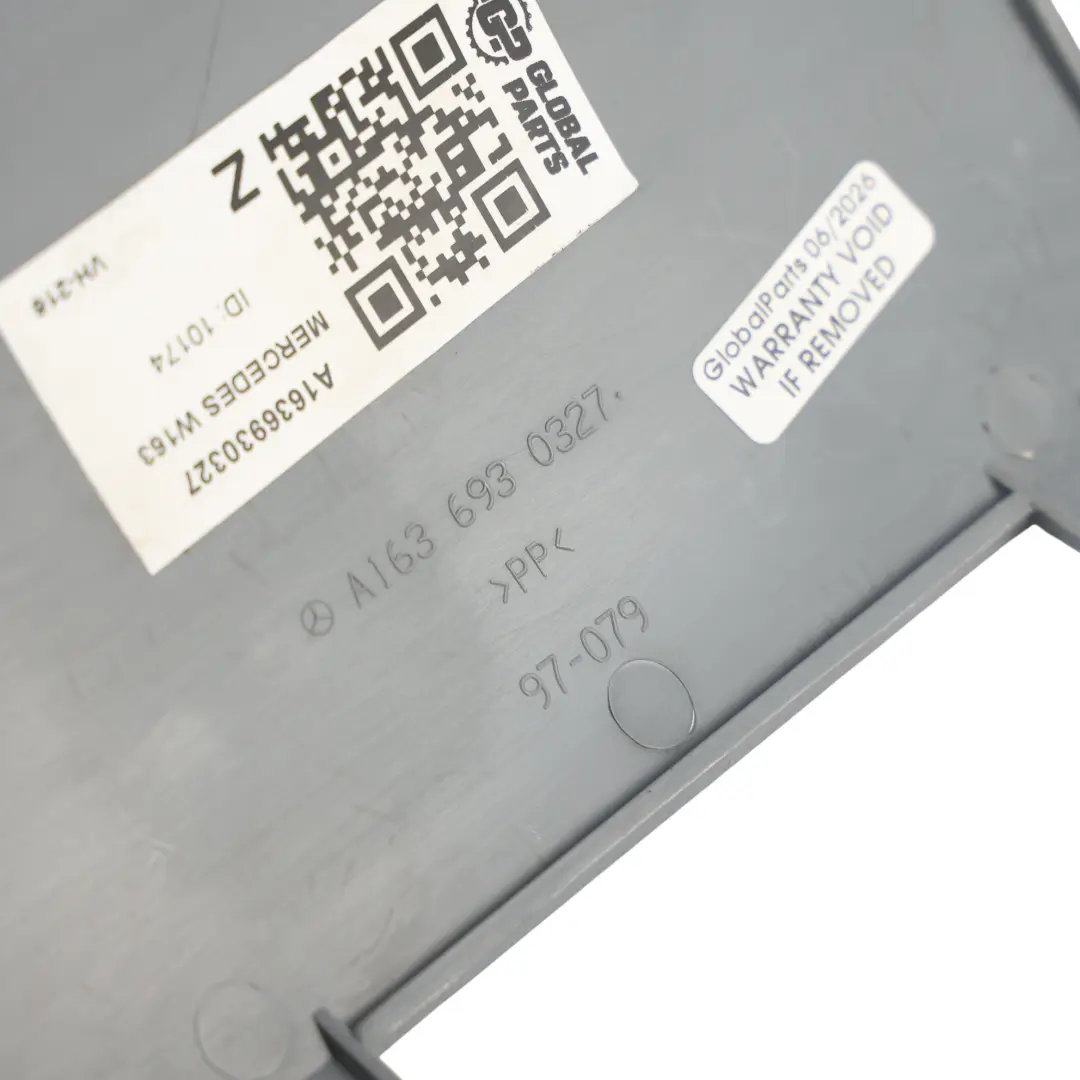 Radkasten Abdeckung Verkleidung Innenraum Hinten für Mercedes ML W163 mit Teilenummer A1636930327 Mercedes ML W163 Radkasten Abdeckung Verkleidung Innenraum Hinten - SKU A1636930327 - Teilenummer A1636930327
