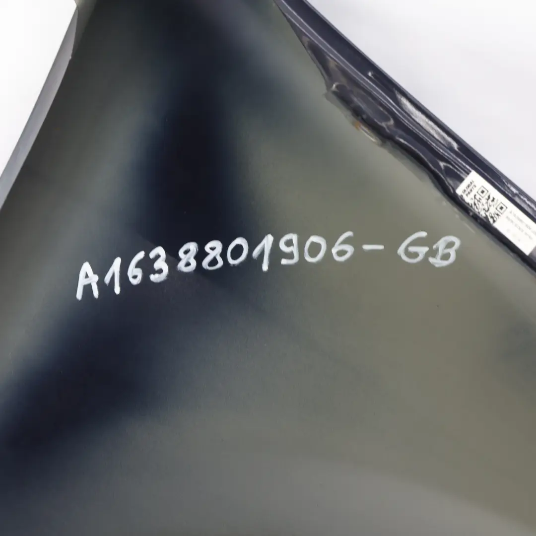 Parafango Anteriore Sinistro Verde Nero Metallizzato 189 per Mercedes ML W163 con numero di parte A1638801906 Mercedes ML W163 Parafango Anteriore Sinistro Verde Nero Metallizzato 189 - SKU A1638801906-GB - Numero di parte A1638801906
