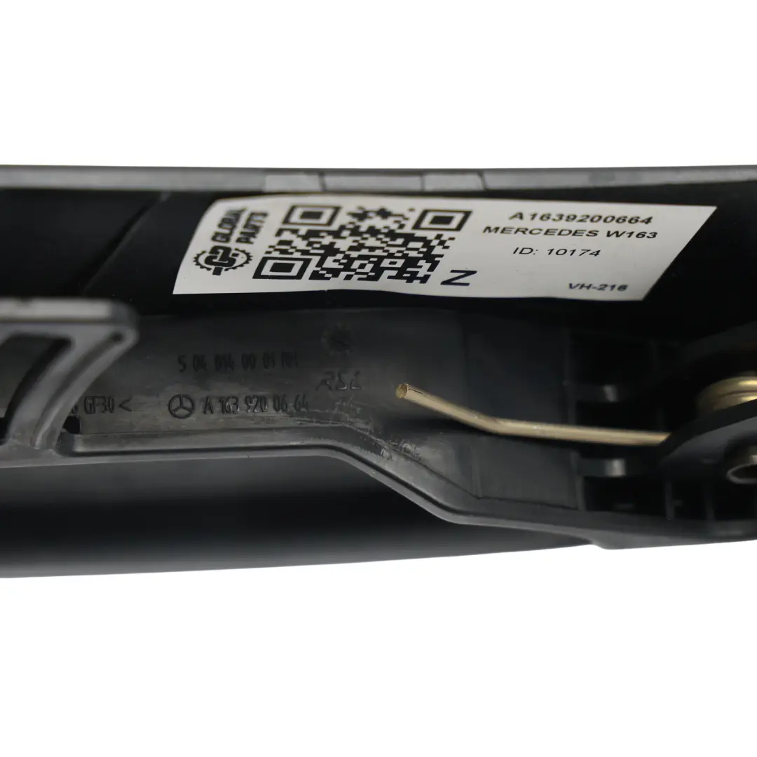 Poignée Levier Réglage Banquette Arrière Droite pour Mercedes W163 à propos du numéro de pièce A1639200664 Mercedes W163 Poignée Levier Réglage Banquette Arrière Droite - SKU A1639200664 - Numéro de pièce A1639200664