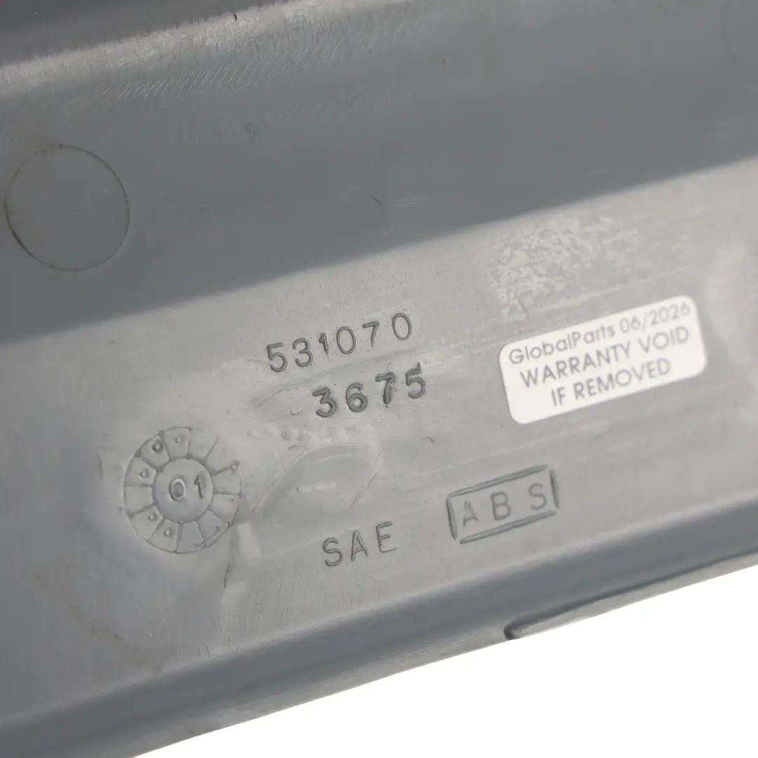 Cubierta Marco Cojín Asiento Trasero Panel Inferior para Mercedes W163 con número de pieza A1639201286 Mercedes W163 Cubierta Marco Cojín Asiento Trasero Panel Inferior - SKU A1639201286 - Número de pieza A1639201286