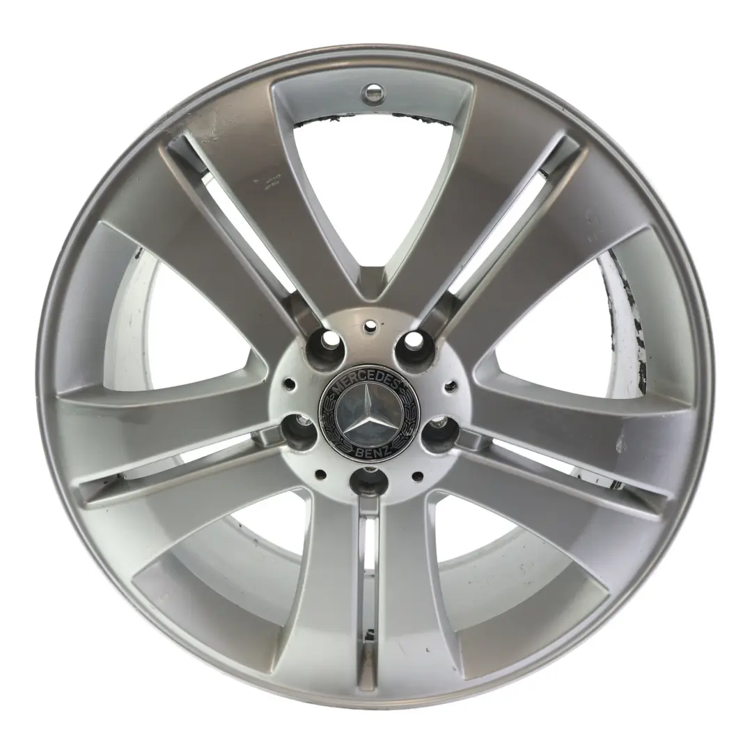 Mercedes ML W164 Silver Wheel Rim Alloy 19" 8.5J ET:56 Double Spoke - SKU A1644012102-4 - Part number A1644012102