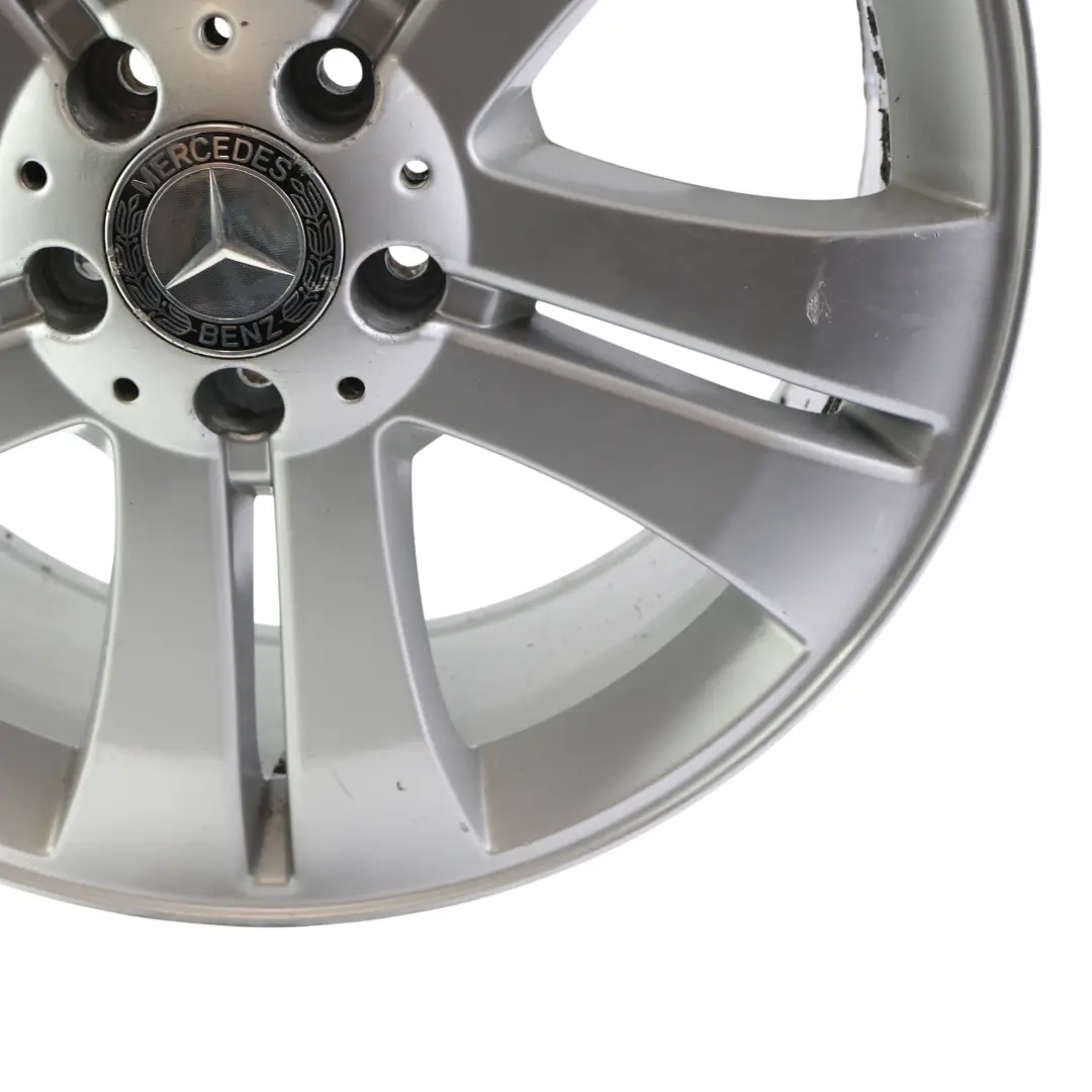 Mercedes ML W164 Silver Wheel Rim Alloy 19" 8.5J ET:56 Double Spoke - SKU A1644012102-4 - Part number A1644012102