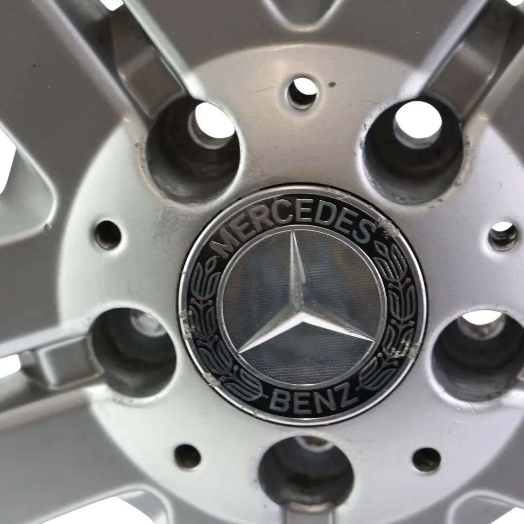 Mercedes ML W164 Silver Wheel Rim Alloy 19" 8.5J ET:56 Double Spoke - SKU A1644012102-4 - Part number A1644012102