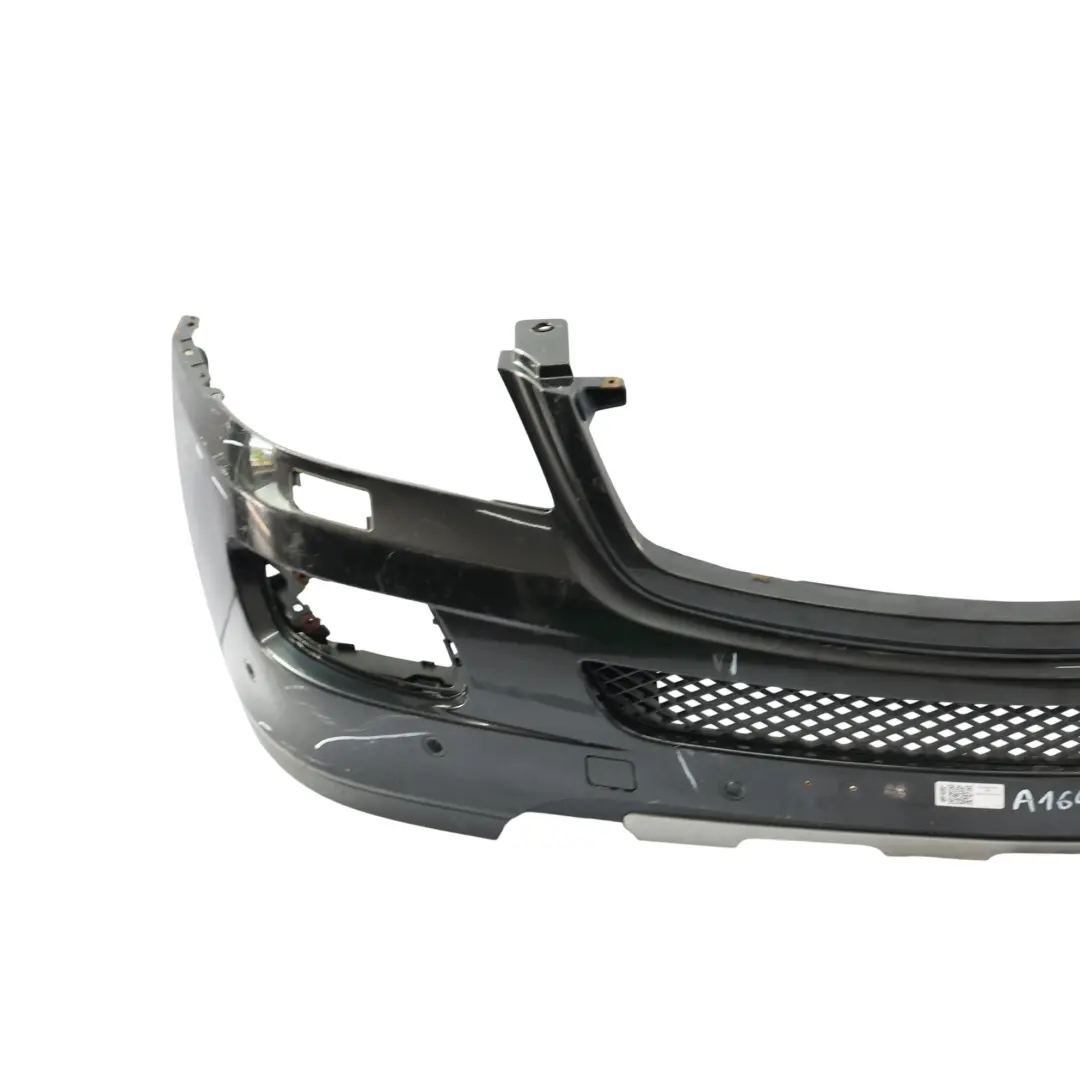 Mercedes ML W164 Front Bumper Trim Panel Obsidian Black Metallic - 197 - SKU A1648851025-OB2 - Part number A1648851025