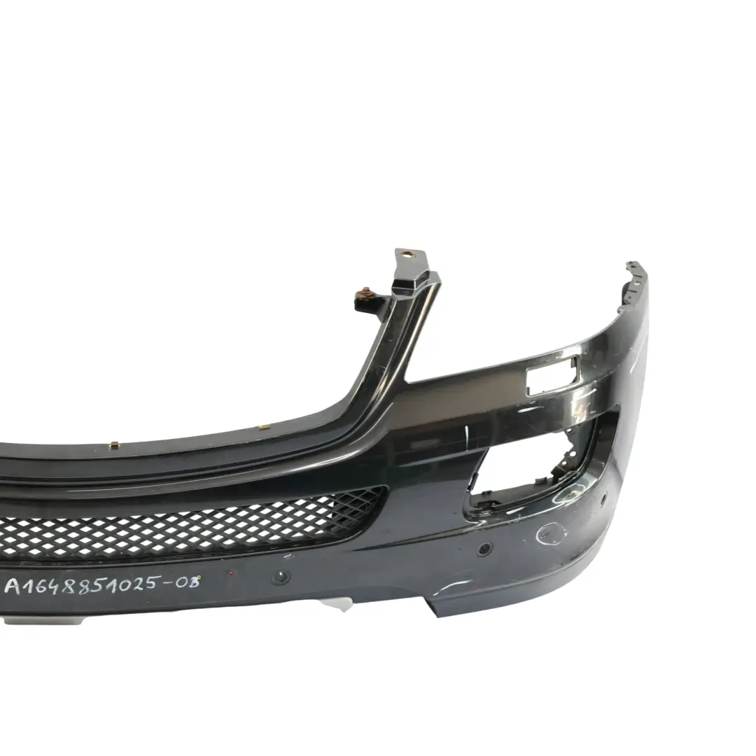 Mercedes ML W164 Zderzak Przedni Obsidian Czarny Metalik - 197 - SKU A1648851025-OB2 - Numer Części A1648851025