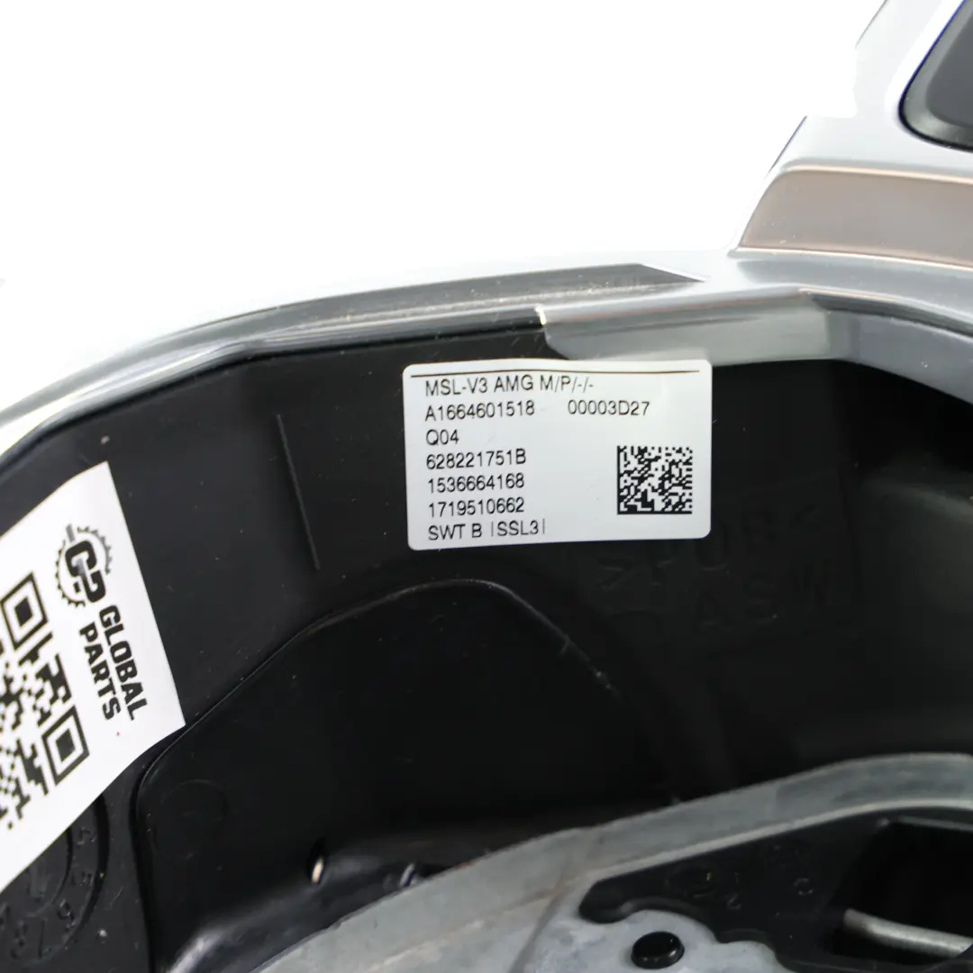 NUEVO De Cuero Negro Y Alcantara para Mercedes C117 W176 AMG Volante con número de pieza A1664601518 Mercedes C117 W176 AMG Volante NUEVO De Cuero Negro Y Alcantara - SKU A1664601518-2 - Número de pieza A1664601518