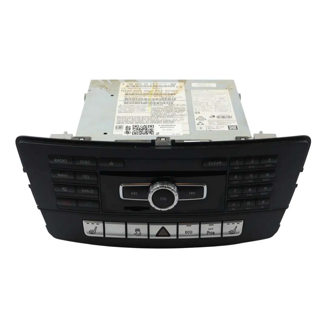 Radio GPS CD Player Steuergerät Bedienfeld für Mercedes W166 mit Teilenummer A1669004614 Mercedes W166 Radio GPS CD Player Steuergerät Bedienfeld - SKU A1669004614 - Teilenummer A1669004614